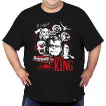 Camiseta Plus Size Stephen King Filme Terror It A Coisa Geek Camiseta Plus Size Stephen King Filme Terror It A Coisa Geek