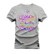 Camiseta Plus Size T-Shirt Algodão Premium 30.1 Make Some