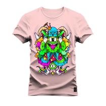 Camiseta Plus Size T-Shirt Algodão Premium Estampada Indescrito Varis