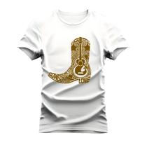 Camiseta Plus Size T-Shirt Algodão Varias Cores Tecido Macio Love Cowboy