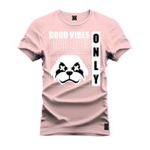 Camiseta Plus Size T-Shirt Confortável Estampada Only Panda