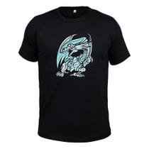 Camiseta Plus Size T-Shirt Tecido Macio DragonReal