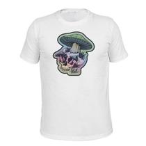 Camiseta Plus Size T-Shirt Tecido Macio Estampada Caveira Cogu