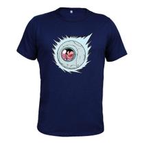 Camiseta Plus Size T-Shirt Tecido Macio Estampada Meteorito