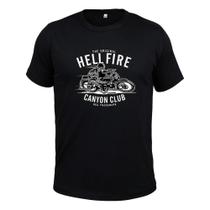 Camiseta Plus Size T-Shirt Tecido Macio HellFire