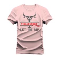 Camiseta Plus Size T-Shirt Tecido Macio Let Rip