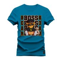 Camiseta Plus Size T-shirt Unissex Algodão Boss Chave - Nexstar