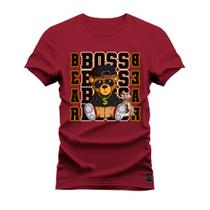 Camiseta Plus Size T-shirt Unissex Algodão Boss Chave - Nexstar