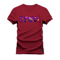 Camiseta Plus Size T-shirt Unissex Algodão Naasas