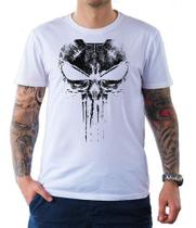 Camiseta Plus Size The Punisher Camisa Justiceiro Caveira