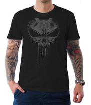 Camiseta Plus Size The Punisher Camisa Justiceiro Caveira