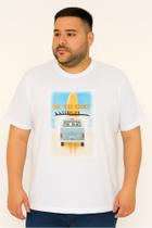 Camiseta Plus Size Thoux 100% Algodão Estampa Califa Masculina