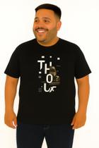 Camiseta Plus Size Thoux 100% Algodão Estampa - Fusca Masculina