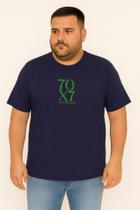 Camiseta Plus Size Thoux 100% Algodão Estampa Perdão Masculina