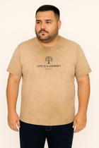 Camiseta Plus Size Thoux 100% Algodão Estampa Seguro Masculina