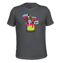 Camiseta Plus Size Unissex Malha 30.1 Spray Yes