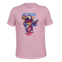 Camiseta Plus Size Unissex Malha 30.1 Stand