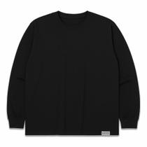 Camiseta Plus Size Unissex Manga Longa c/ Punho 100% Algodão