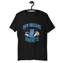 Camiseta Plus Size Unissex New Orleans Hornets