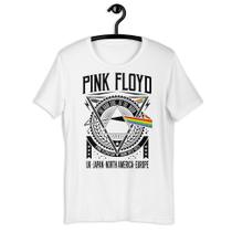 Camiseta Plus Size Unissex Pink Floyd Rock Camiseta Plus Size Unissex Pink Floyd Rock