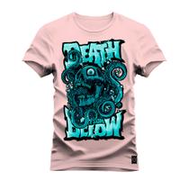 Camiseta Plus Size Unissex Premium T-shirt Death Dow