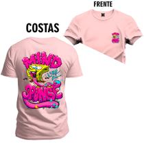 Camiseta Plus Size Unissex Premium T-shirt Sponge Frente Costas