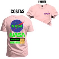 Camiseta Plus Size Unissex T-Shirt Premium Tripulation Frente Costas