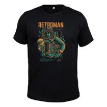 Camiseta Plus Size Unissex Tecido Macio Retroman