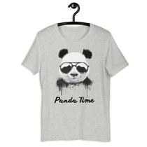 Camiseta Plus Size Unissex - Urso Panda
