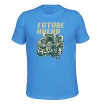 Camiseta Plus Size Várias Cores Malha 30.1 Estampada Future