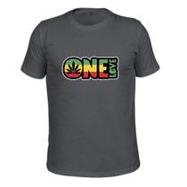 Camiseta Plus Size Várias Cores Malha 30.1 One Love