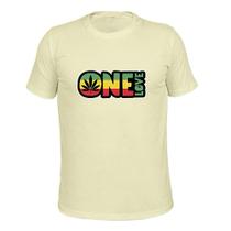 Camiseta Plus Size Várias Cores Malha 30.1 One Love