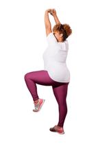 Camiseta Plus Size Veste Legging T-shirt em Poliamida DryFit G1 G2 G3 PINA