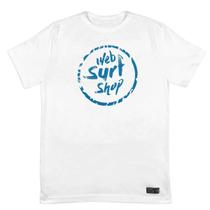 Camiseta Plus Size WSS Brasil Ink Web Aqua