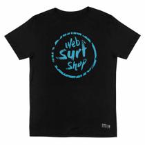 Camiseta Plus Size WSS Brasil Ink Web Aqua - Web Surf Shop - WSS Brasil