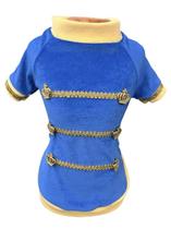 Camiseta Plush Príncipe Royal para cachorro e gato Tamanho:G