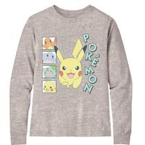 Camiseta Pokémon Big Boys Charizard de manga comprida - XS-XL