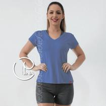 Camiseta Poliamida Dry Fit Seca Fácil P M G GG PINA