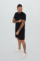 Camiseta Poliamida Preta Wild World Camiseta Poliamida Preta Wild World