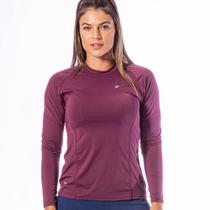 Camiseta Poliamida Runner Feminina Manga Longa Charm 04346