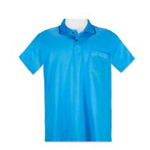 Camiseta Polo Bolso Algodão Manga Curta Camisa Gola Polo