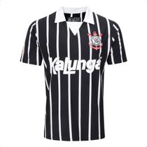 Camiseta Polo Coimbra Corinthians Listrada Kalunga Masculina