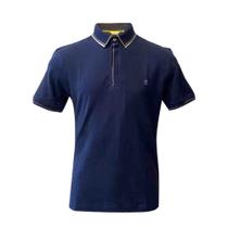 Camiseta Polo Individual Azul Marinho