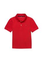 Camiseta polo infantil vermelha Camiseta polo infantil vermelha