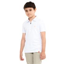 Camiseta Polo Infanto Juvenil Com Ziper