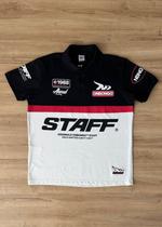 Camiseta Polo Masculina Adulto Onbongo Staff Preta - GG - Preto Camiseta Polo Masculina Adulto Onbongo Staff Preta - GG - Preto