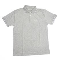 Camiseta Polo Masculina Básica Adulto com Gola Tigs com Bolso no Peito