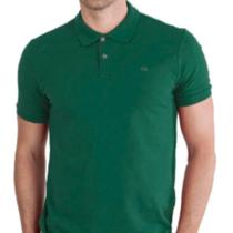 Camiseta Polo Masculina Básica Ogochi Verde