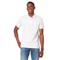 Camiseta Polo Masculina Malwee Original Algodão MEIA MALHA