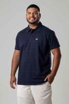 Camiseta Polo Masculina Maresia Plus Groove 0742 Cor:AzulTamanho:G1 Camiseta Polo Masculina Maresia Plus Groove 0742 Cor:AzulTamanho:G1